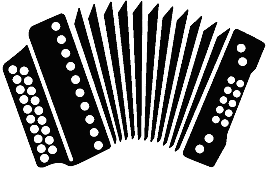 accordion cartoon